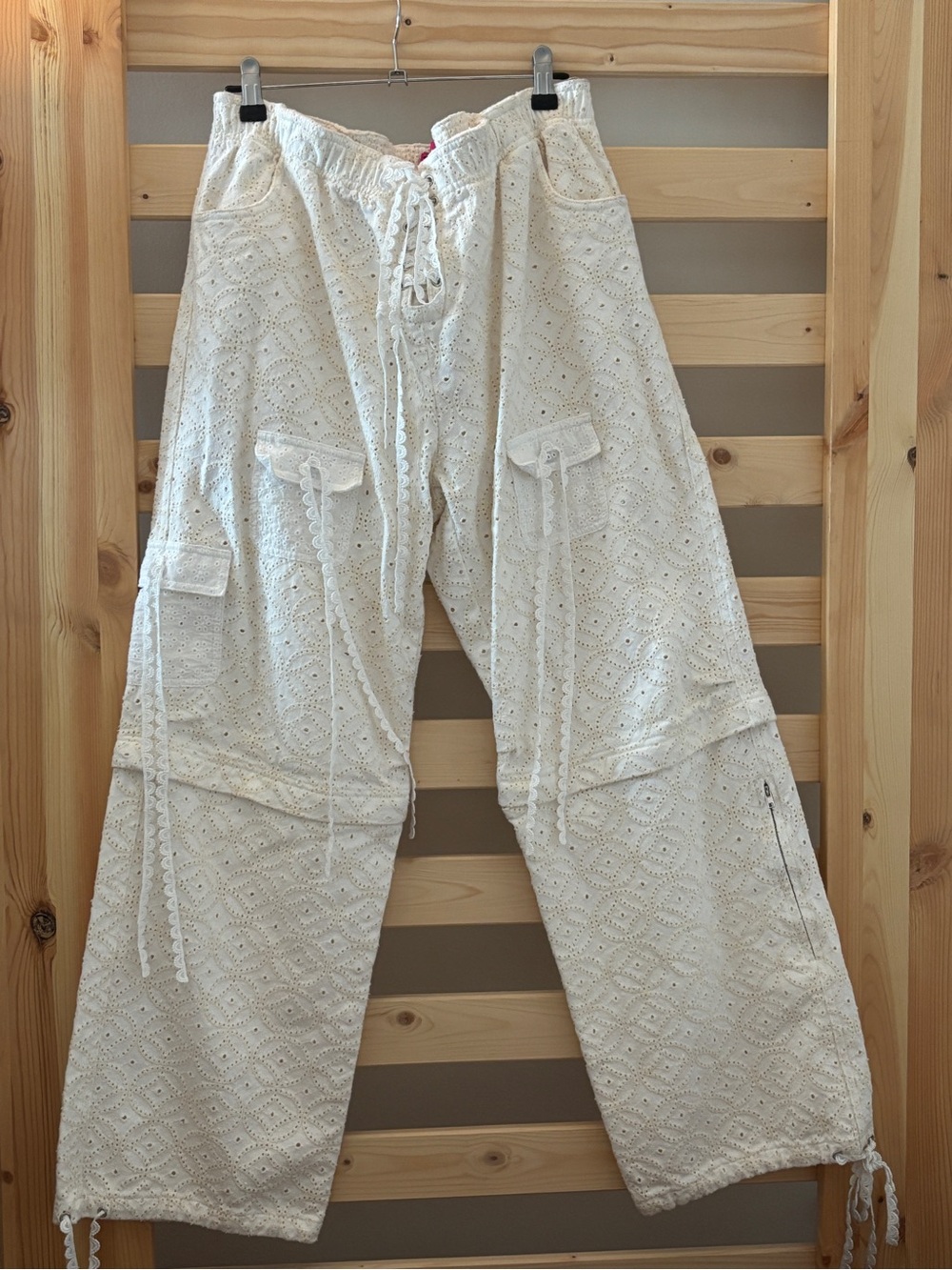 Tyler McGillivary lace cargo pants/shorts
